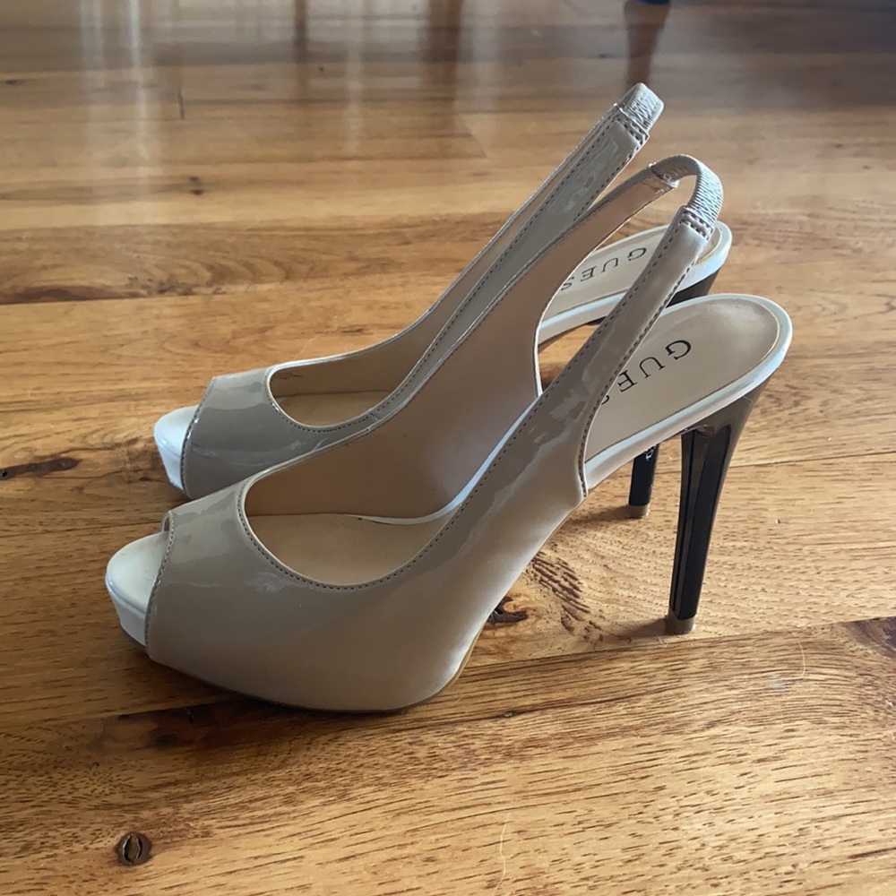 Guess Open Toe Heels - Picture 2 of 6